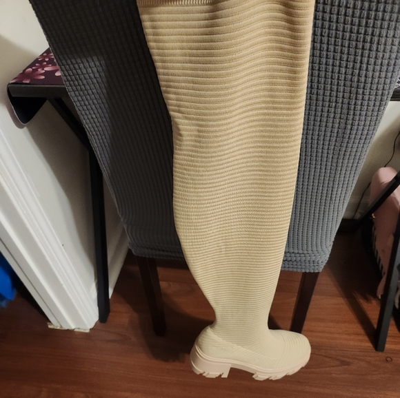 Leg warmer thigh high boots size 9 - Picture 1 of 3
